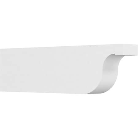 Ekena Millwork Standard Del Monte Architectural Grade PVC Rafter Tail, 5"W X 10"H X 36"L RFTP05X10X36DEL